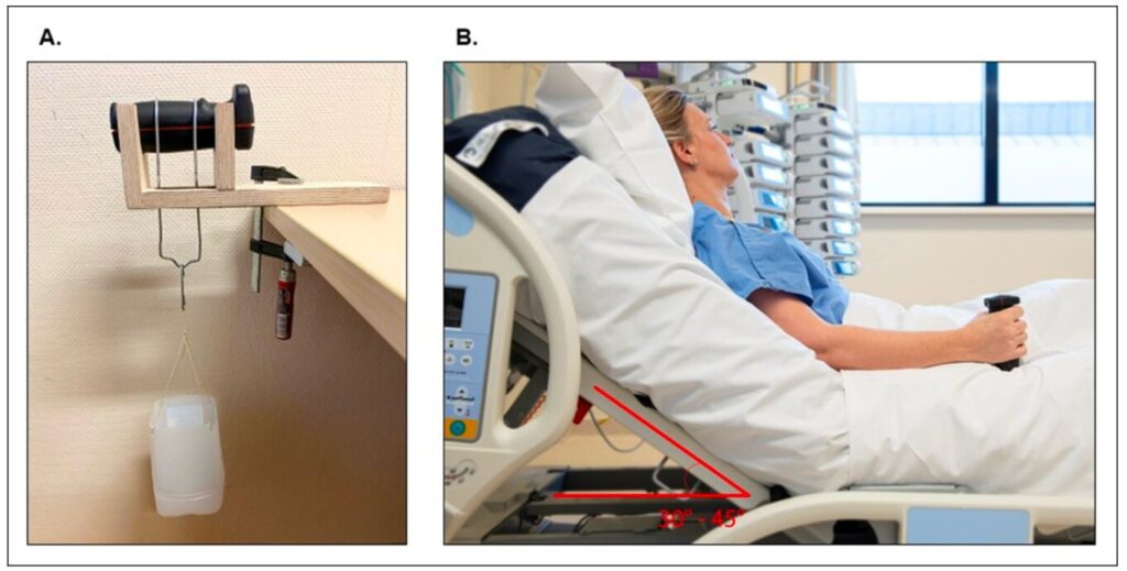 testing positions for concurrent validity measurements and reliability measurements