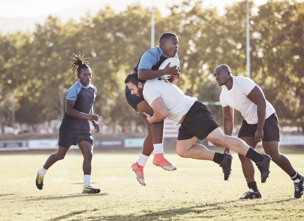 renforcement des muscles cervicaux rugby