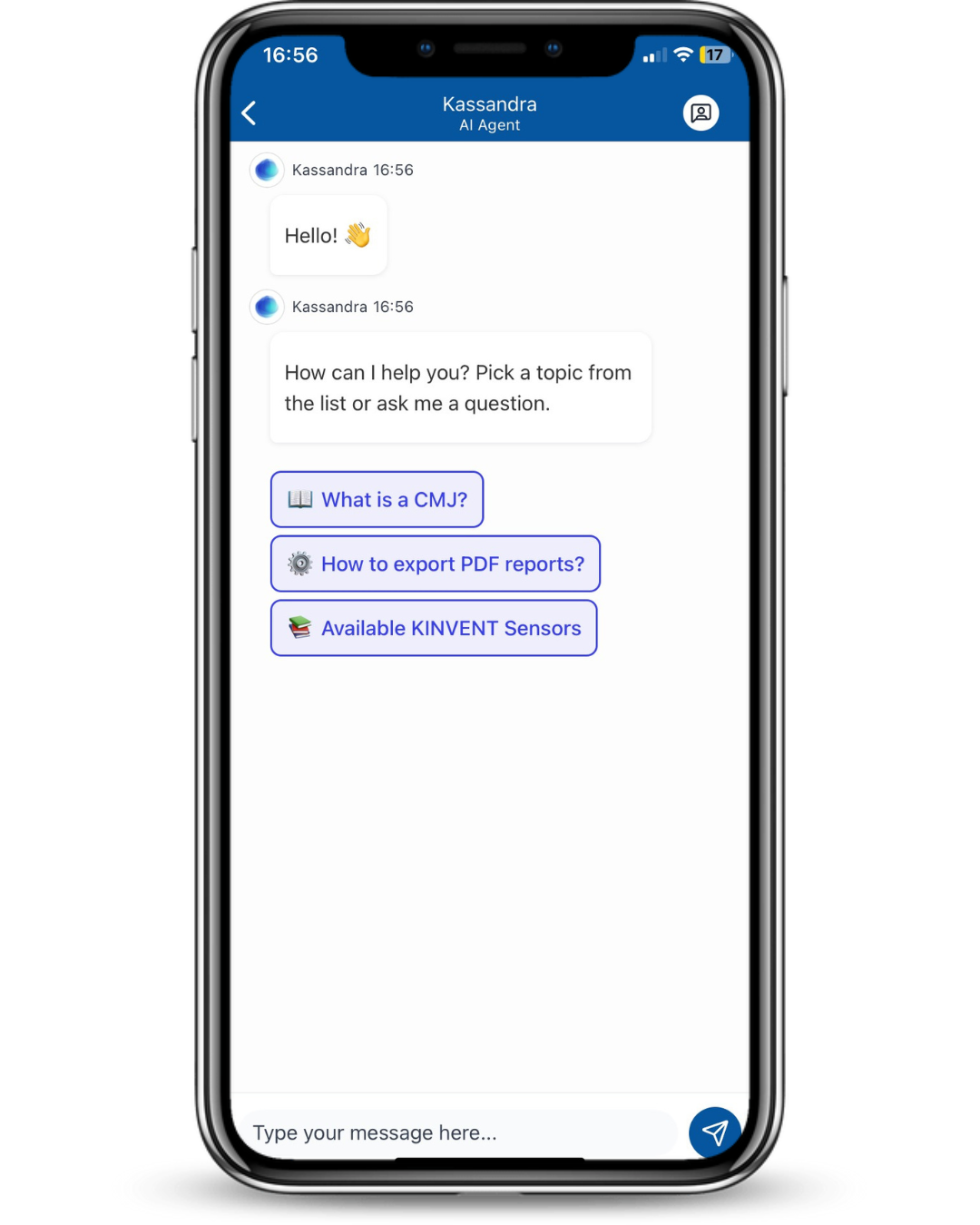 Kassandra AI chat