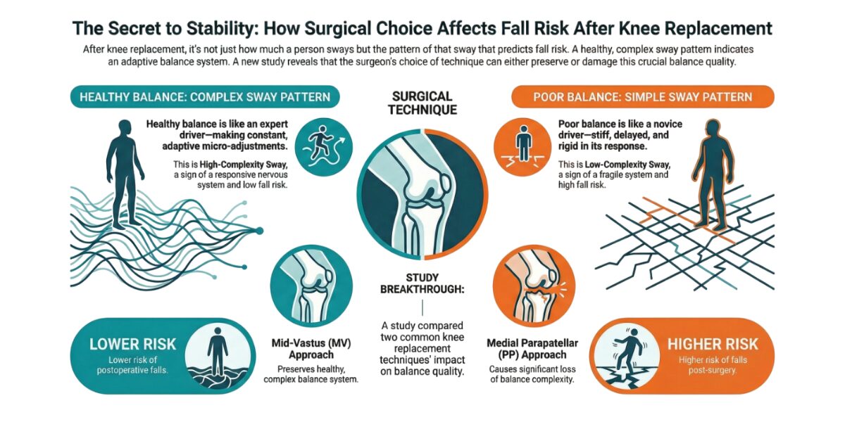 postural sway after knee replacement